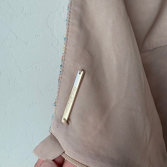 Alexis Dress Everest Knit Halter Mini Dress Multicolor Size M - Picture 5 of 9